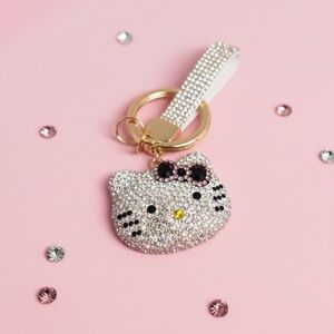 Hello Kitty Rhinestone Keychain
